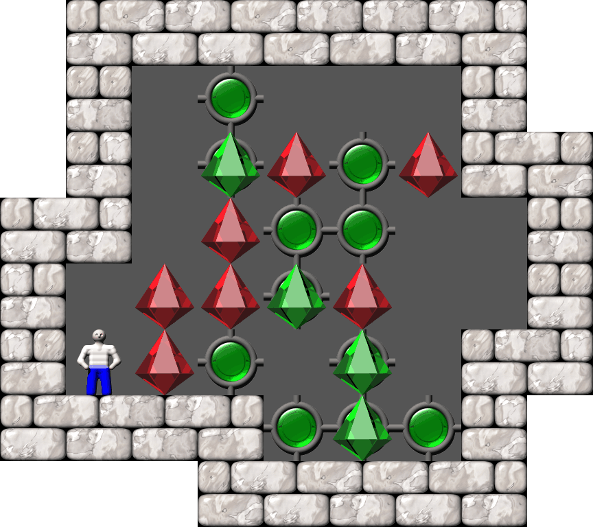 Sokoban Revenge 30 level 7